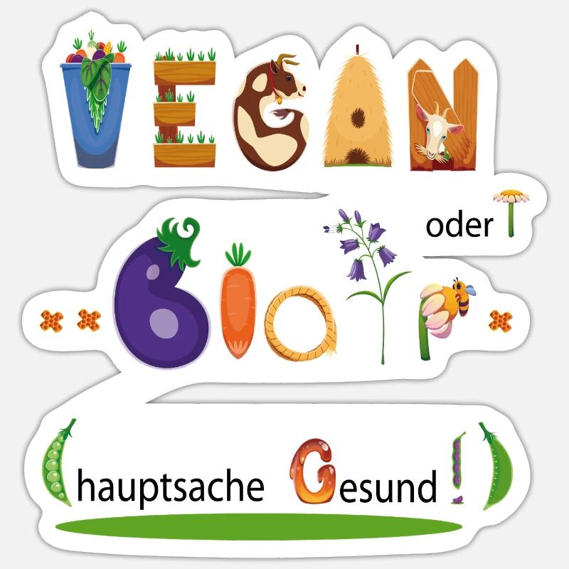 Sticker Größe S (10 x 10 cm) - 