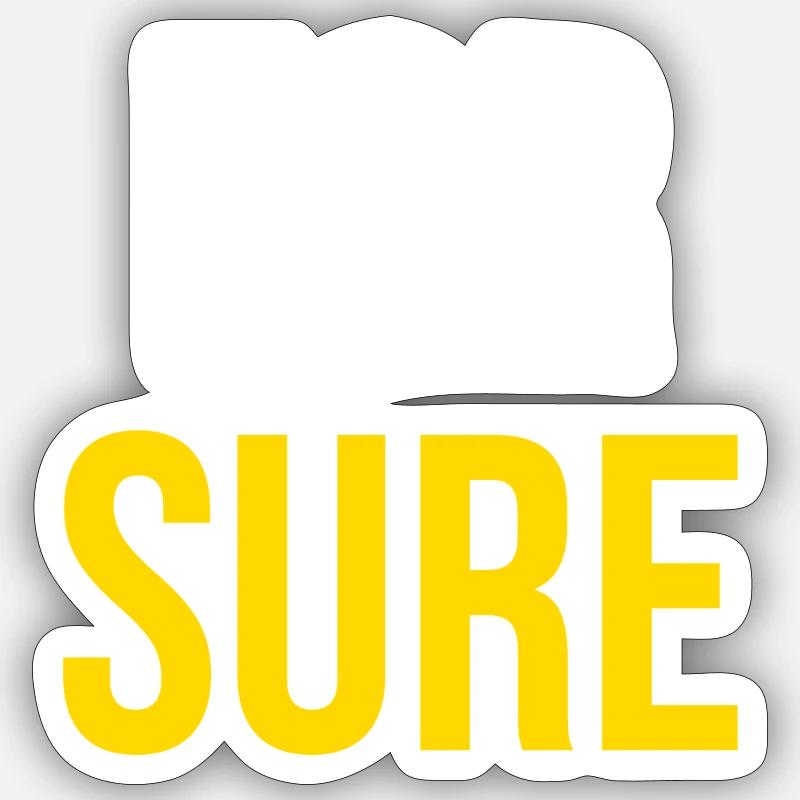 Sticker taille S (10 x 10 cm) - 