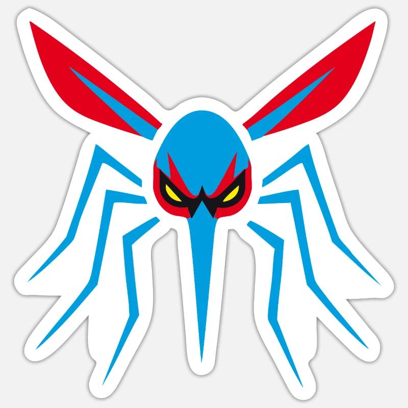 Mosquito, Mosquito, Insect, Evil - Sticker size S (10 x 10 cm) - white matte