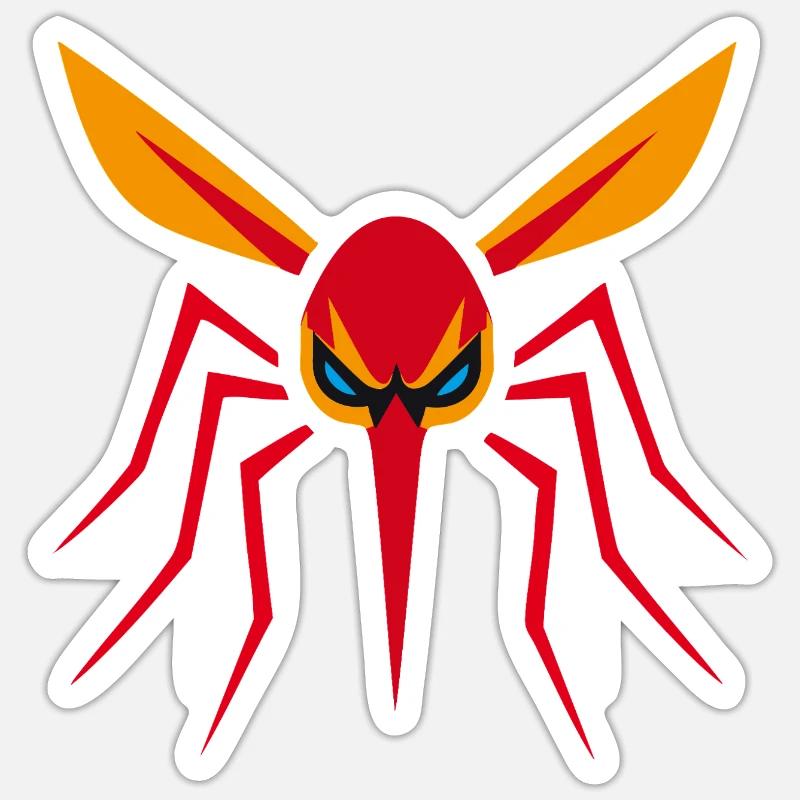 Mosquito, Mosquito, Insect, Evil Sticker size S (10 x 10 cm)