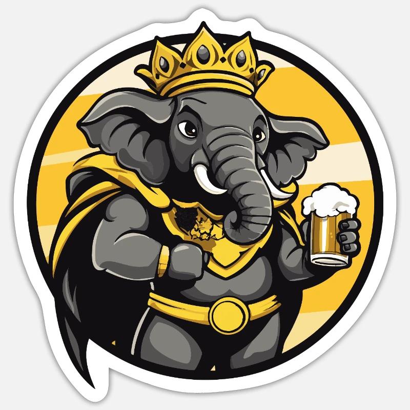 Sticker Größe S (10 x 10 cm) - 