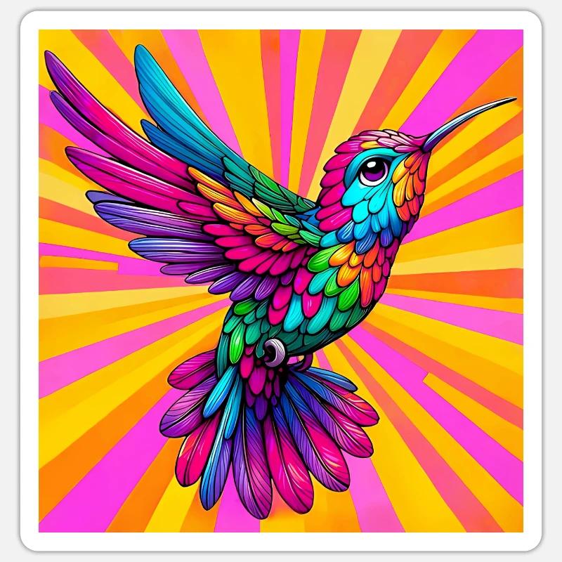 Sticker taille S (10 x 10 cm) - 