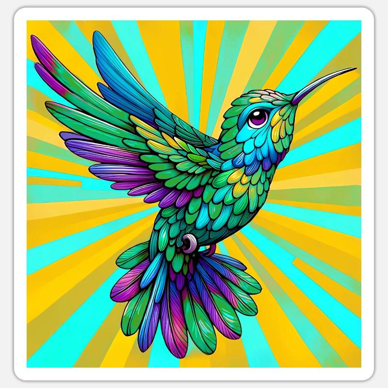Sticker taille S (10 x 10 cm) - 