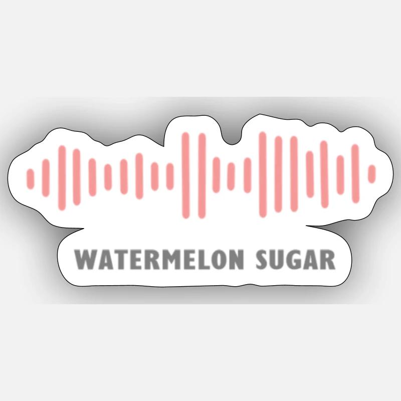 Analyse du sucre de pastèque Sticker taille S (10 x 10 cm)