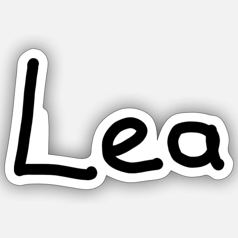 Leah Sticker size S (10 x 10 cm)