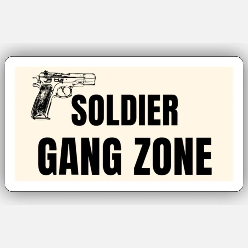 Sticker Größe S (10 x 10 cm) - 