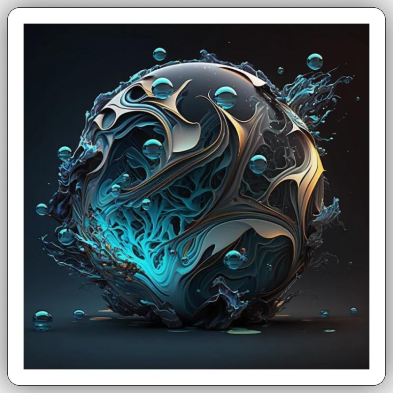 Sticker taille S (10 x 10 cm) - 