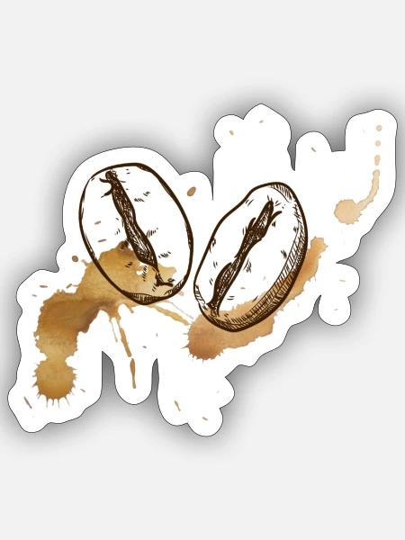  - Sticker size S (10 x 10 cm) - white matte