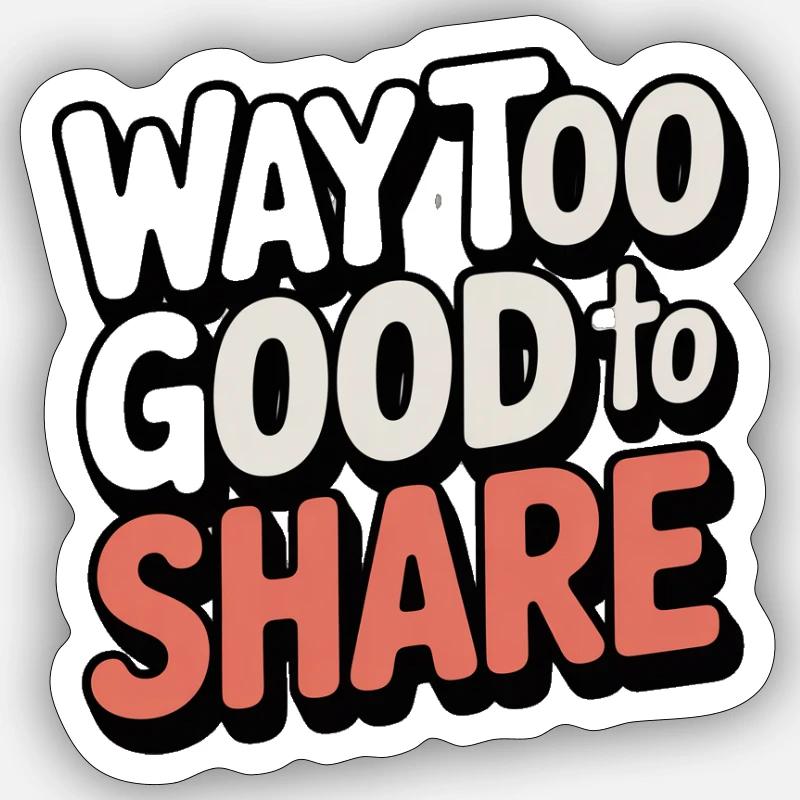 Sticker Größe S (10 x 10 cm) - 