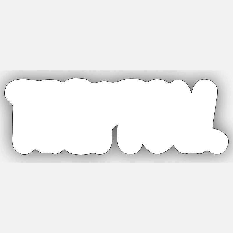 Treptow Berlin Bezirk Fancy - Sticker Größe S (10 x 10 cm) - Mattweiß