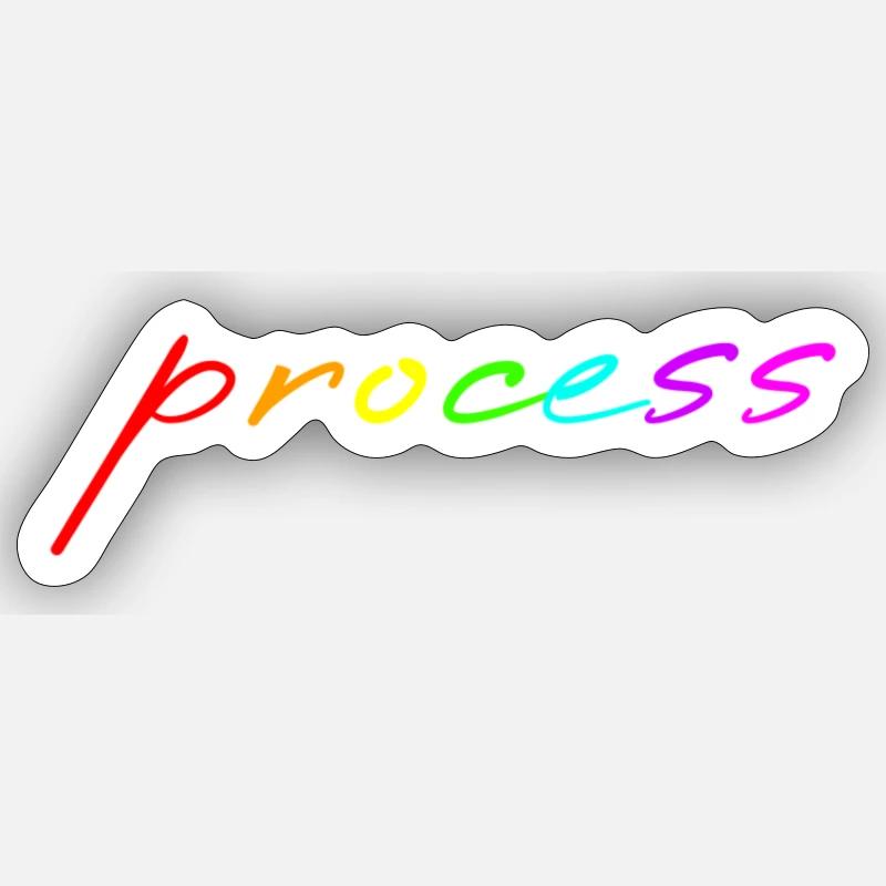 Process Sticker size S (10 x 10 cm)