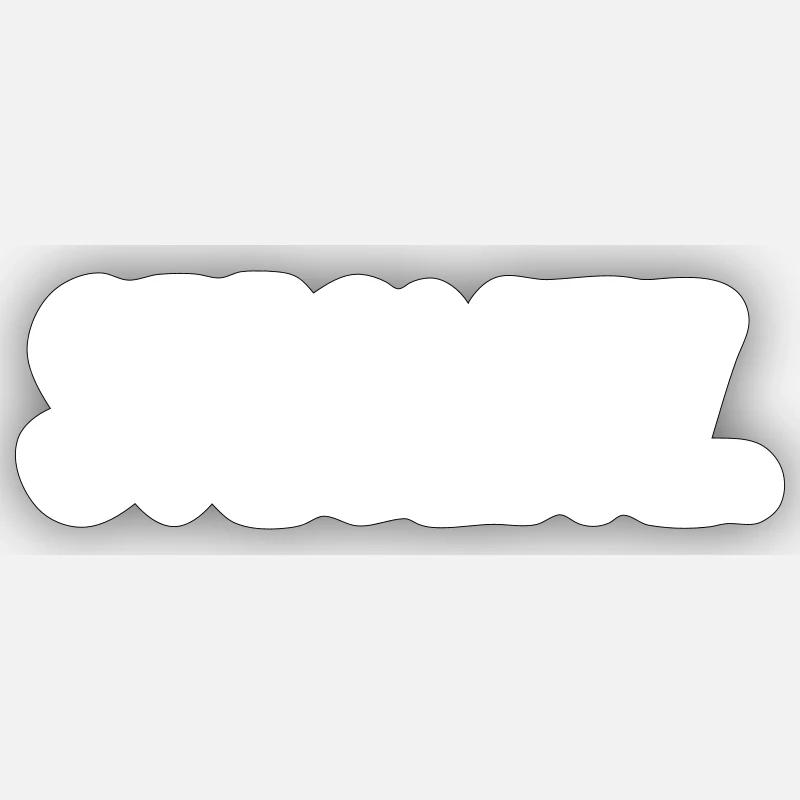Steglitz Berlin Bezirk Fancy - Sticker Größe S (10 x 10 cm) - Mattweiß