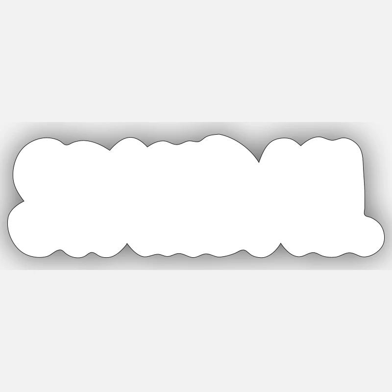 Spandau Berlin Bezirk - Sticker Größe S (10 x 10 cm) - Mattweiß