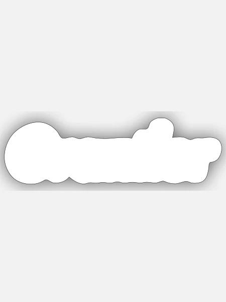 Zitate vom Franze - Bayern- bavaria - Sticker Größe S (10 x 10 cm) - Mattweiß