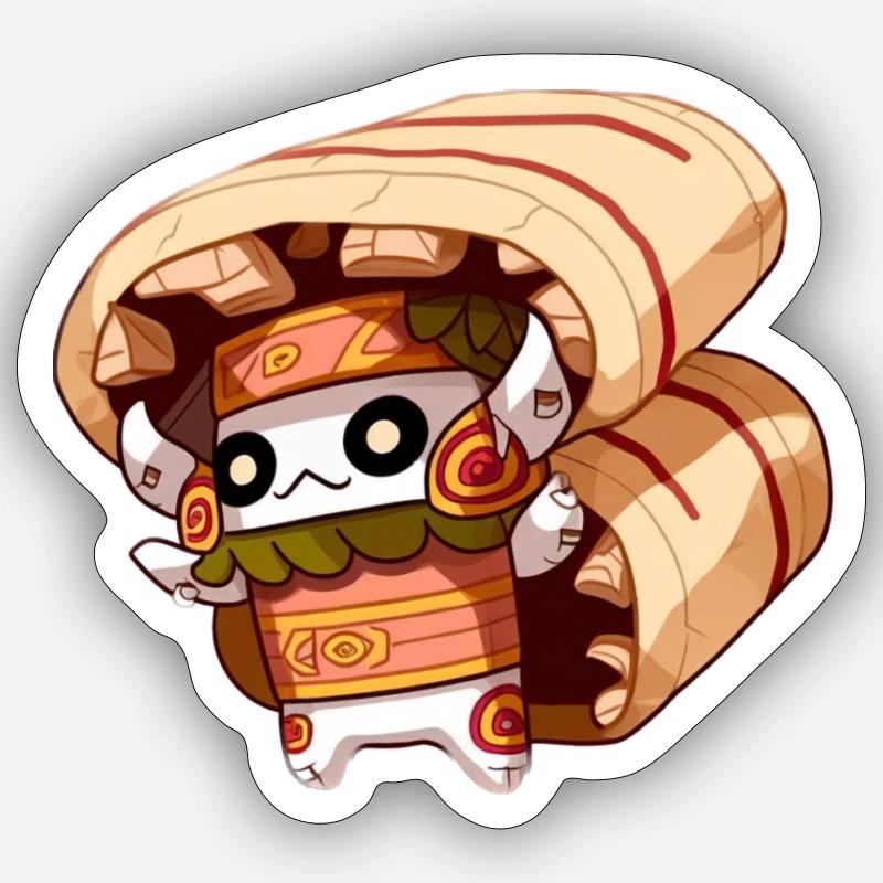 Comic Figure II Sticker size S (10 x 10 cm)