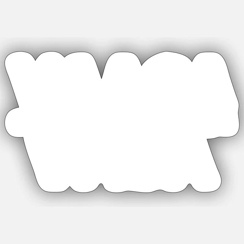 Vaasa Latitude et longitudes - Sticker taille S (10 x 10 cm) - blanc mat