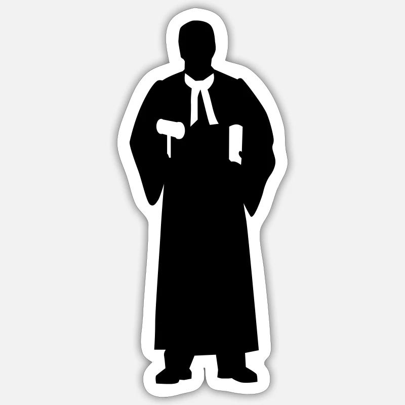 Judge Sticker size S (10 x 10 cm)