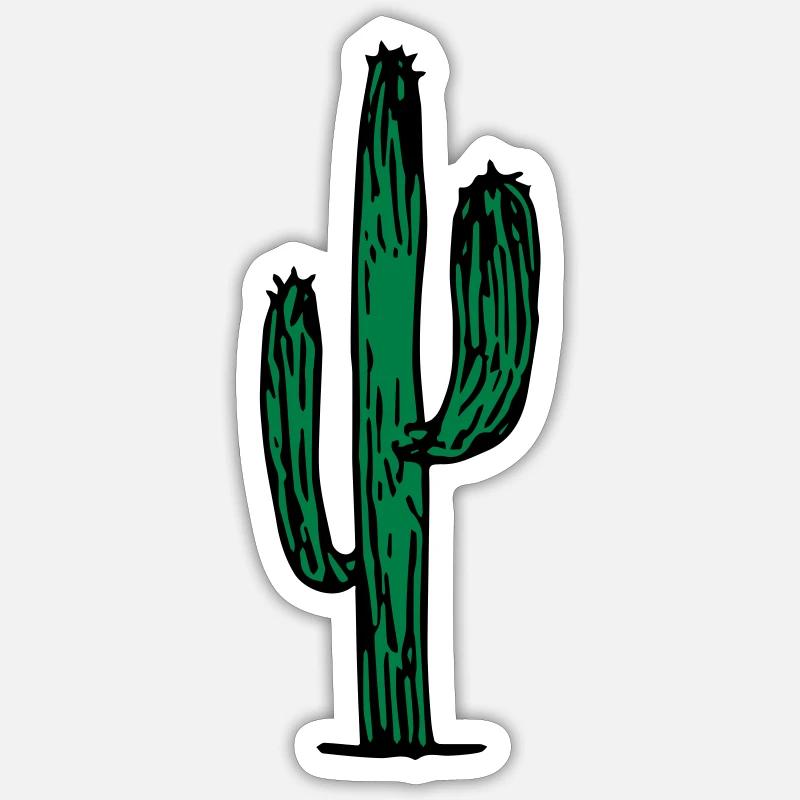 cactus Sticker size S (10 x 10 cm)