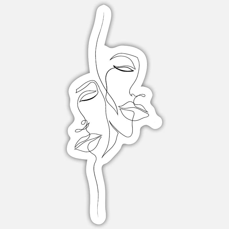 Sticker Größe S (10 x 10 cm) - 