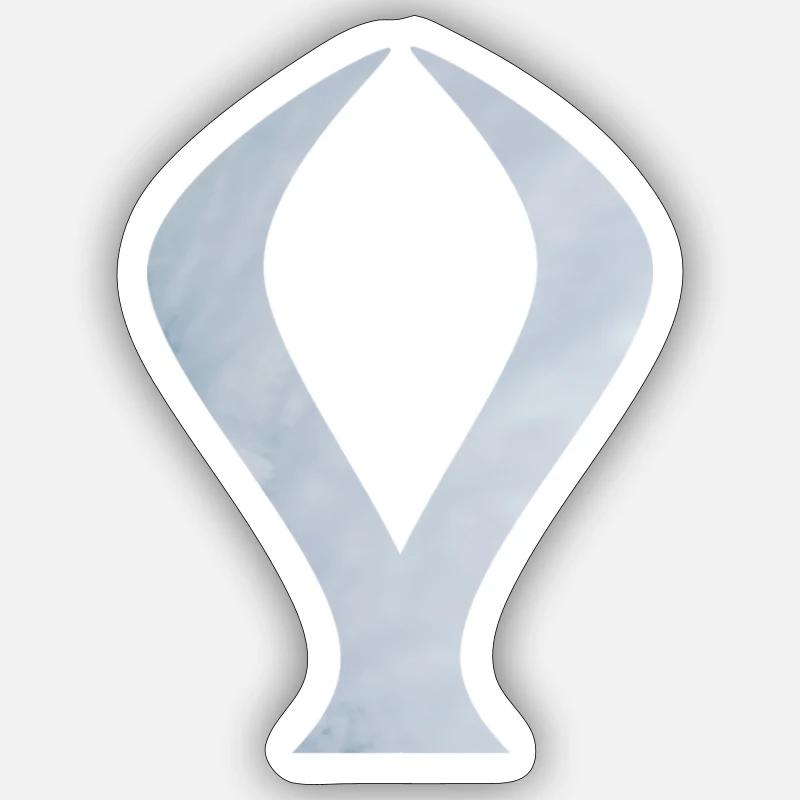 horn Sticker size S (10 x 10 cm)