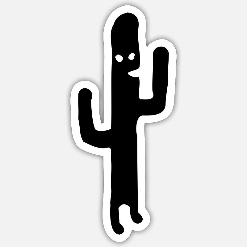 Le Cactus de Cactus Run Sticker taille S (10 x 10 cm)