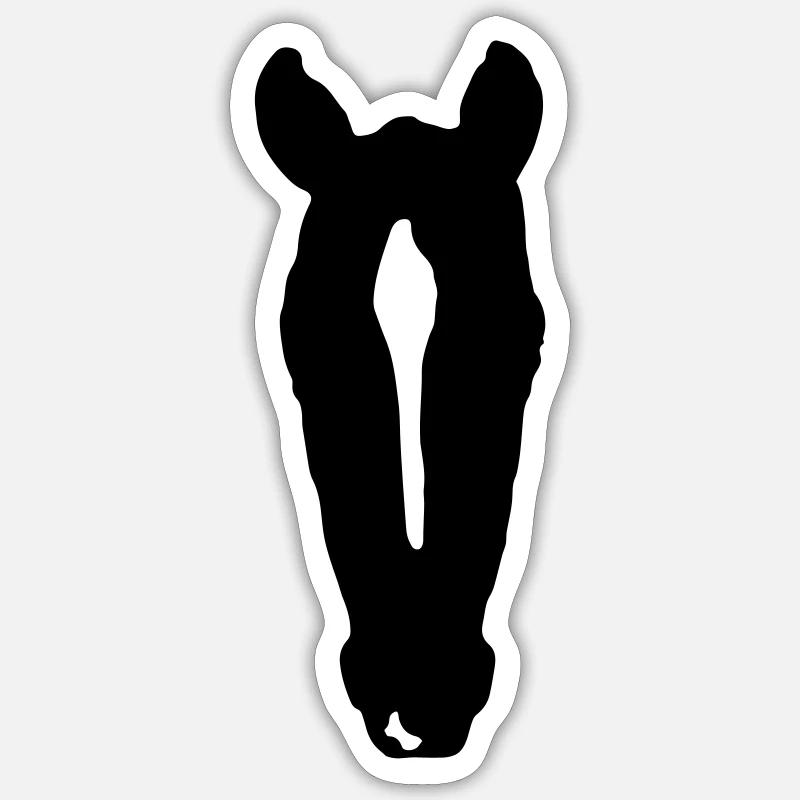 Amudy - Sticker size S (10 x 10 cm) - white matte