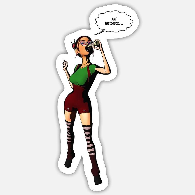 Sticker taille S (10 x 10 cm) - 