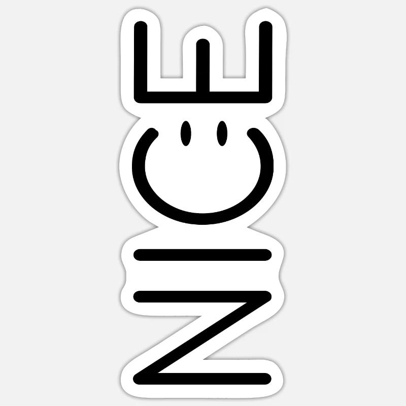 Nice Sticker size S (10 x 10 cm)