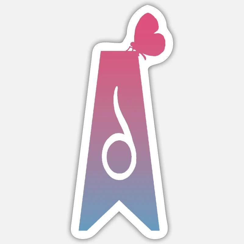 Valentine's Day AD Logo Sticker size S (10 x 10 cm)