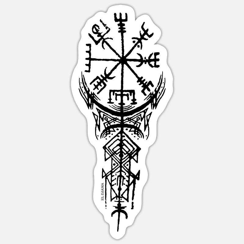 CELTIC PATTERN TATOUAGE2 Sticker size S (10 x 10 cm)