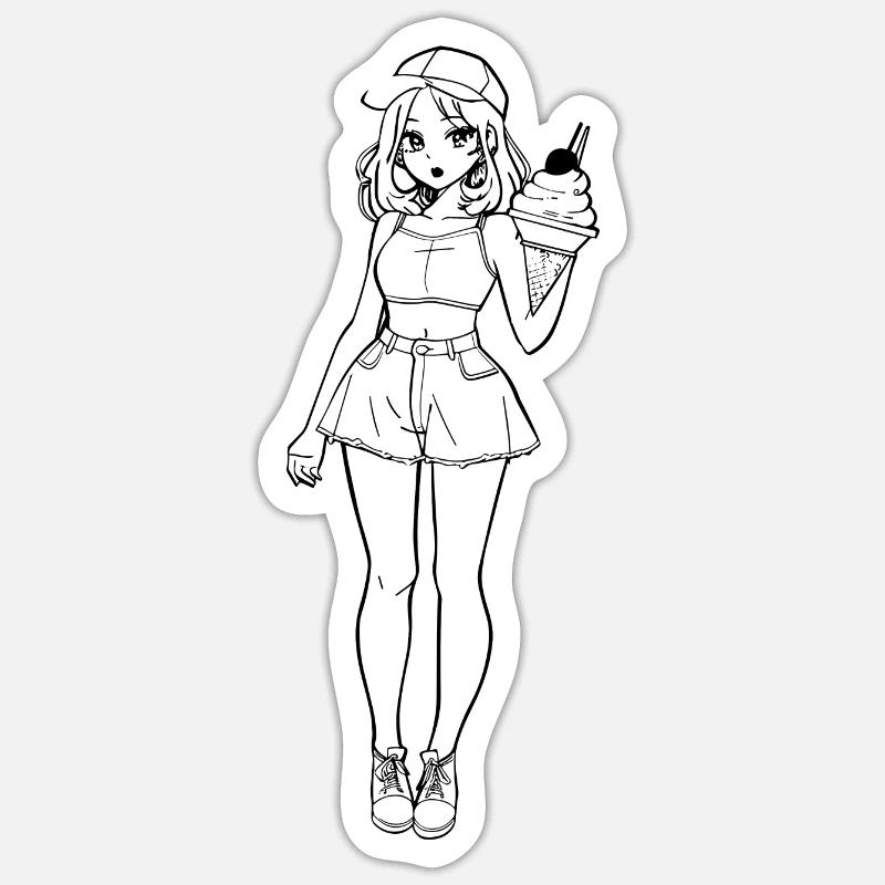 Sticker Größe S (10 x 10 cm) - 