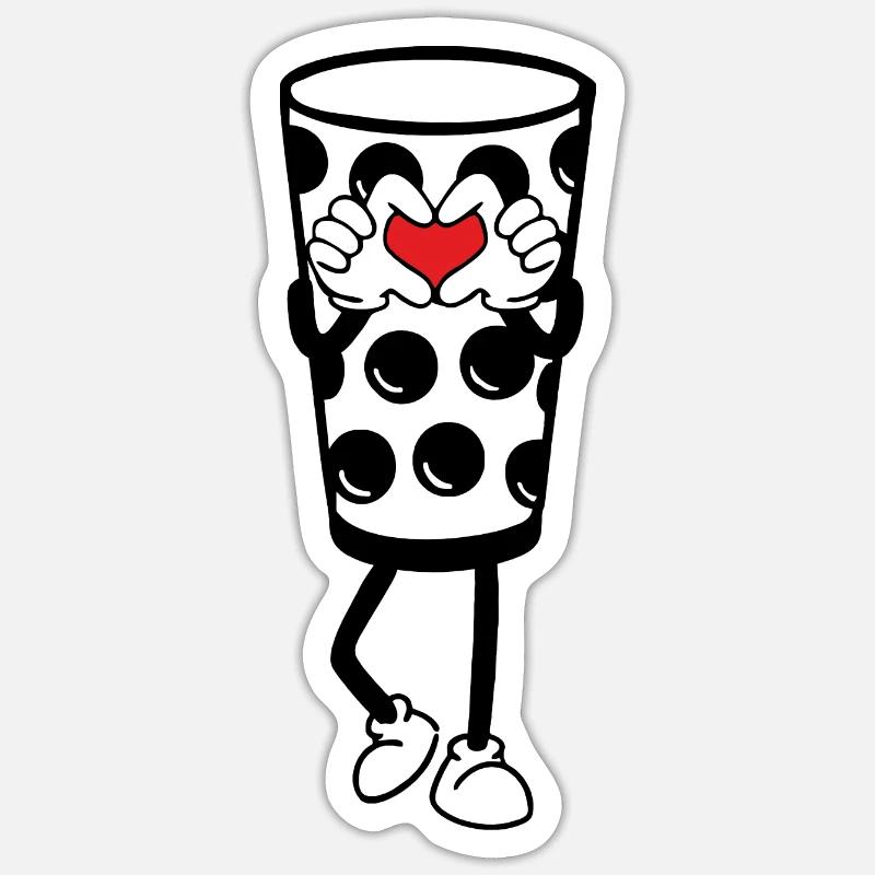 Sticker Größe S (10 x 10 cm) - 