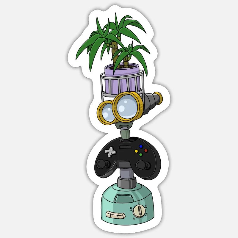 Sticker taille S (10 x 10 cm) - 