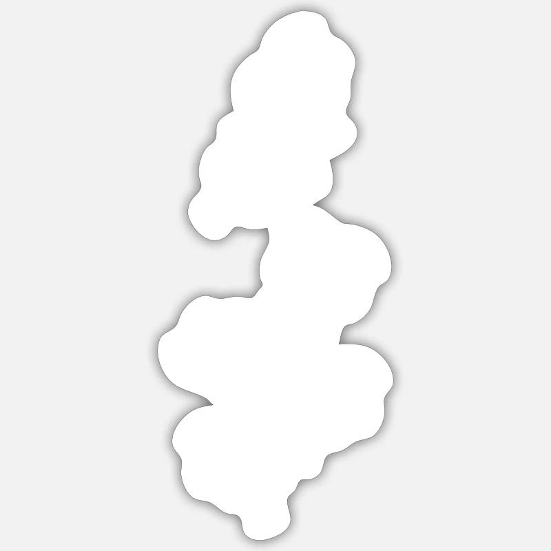 Palm Tree Holidays - Sticker size S (10 x 10 cm) - white matte