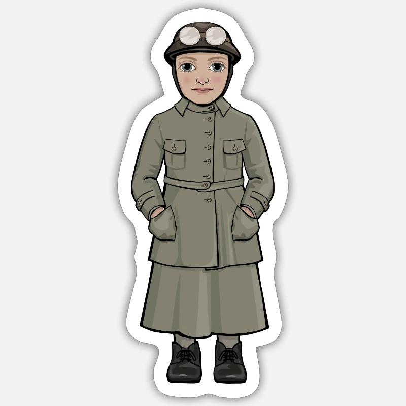 Elsa Andersson Sticker size S (10 x 10 cm)