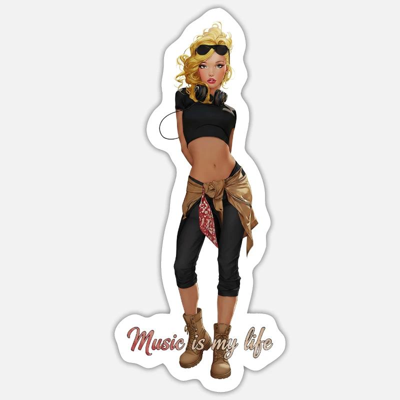 Sticker taille S (10 x 10 cm) - 
