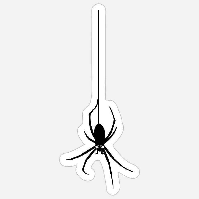 Araignée - Sticker size S (10 x 10 cm) - white matte