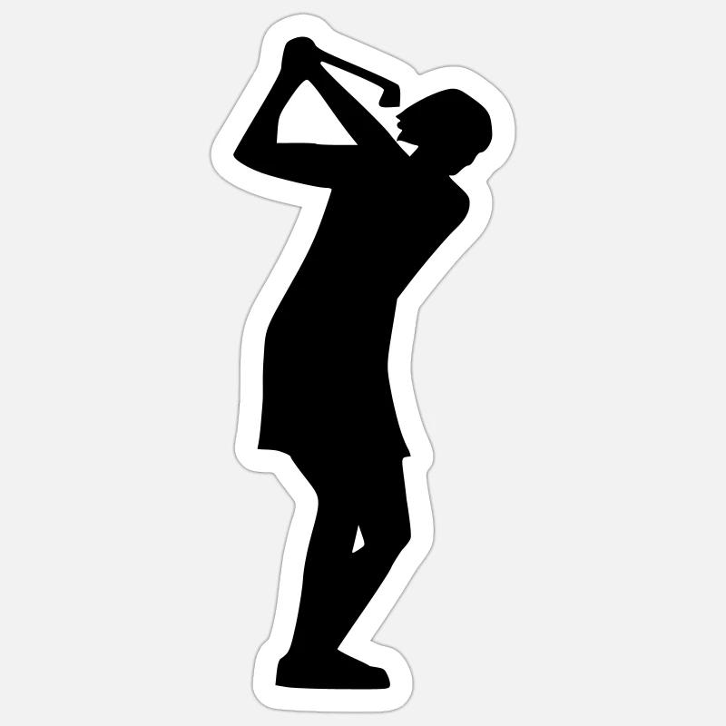 Golf Sticker Größe S (10 x 10 cm)