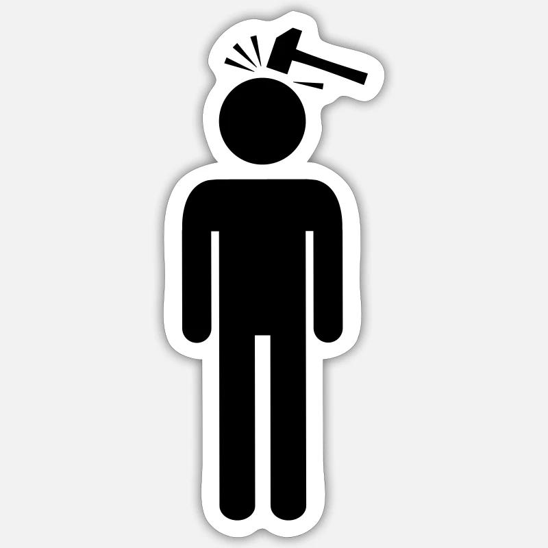 Sticker taille S (10 x 10 cm) - 