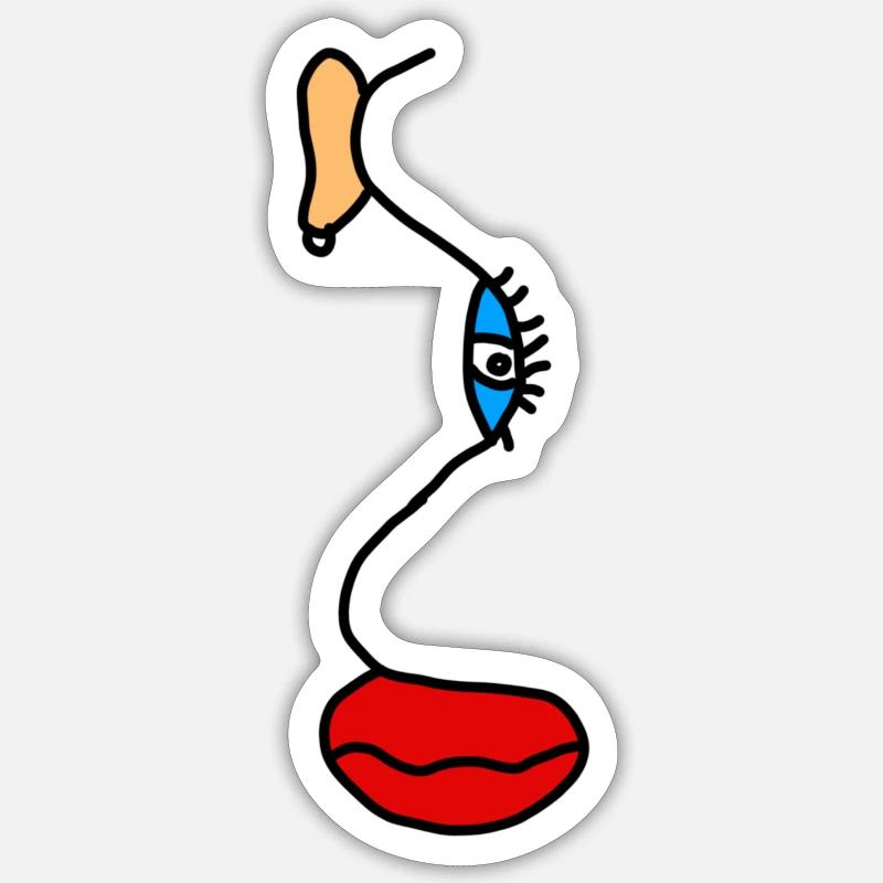 Sticker taille S (10 x 10 cm) - 