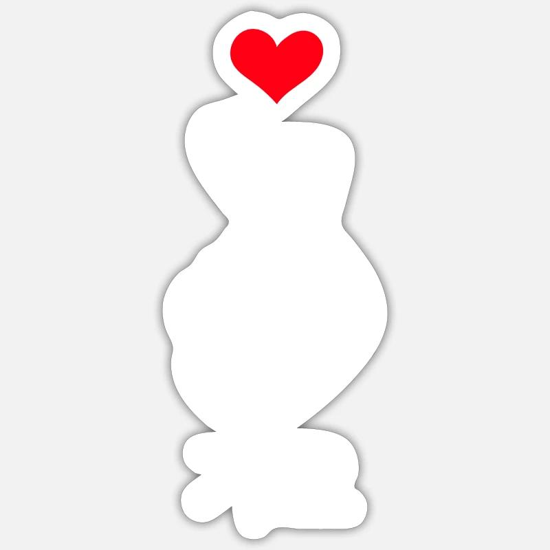K-Pop Coreano Pop Coreano Kpop Regalo - Sticker formato S (10 x 10 cm) - bianco opaco