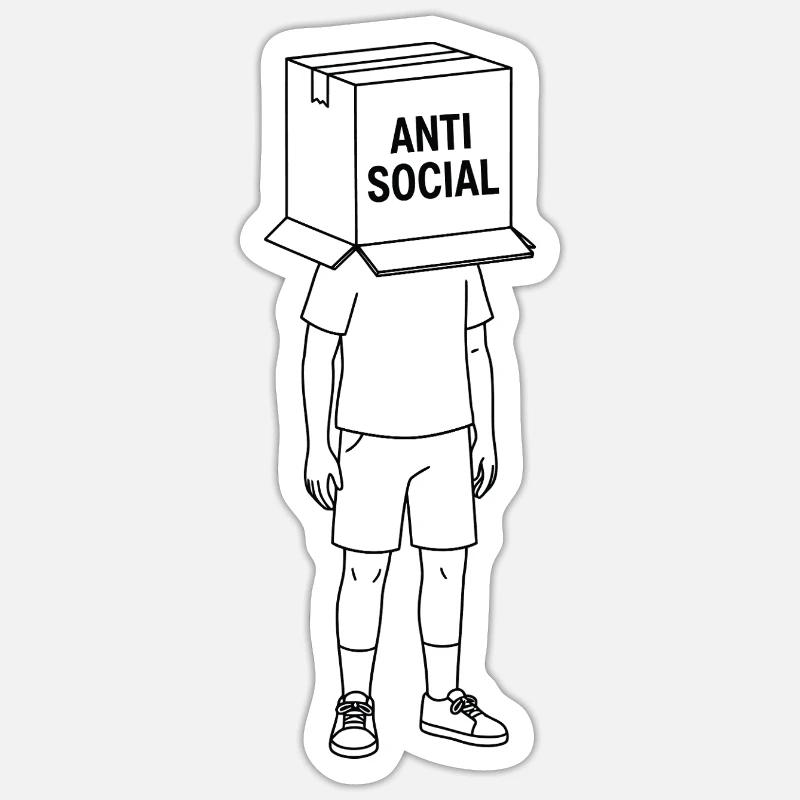 Sticker taille S (10 x 10 cm) -