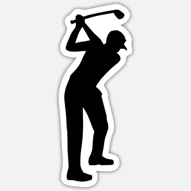 Golf Sticker taille S (10 x 10 cm)