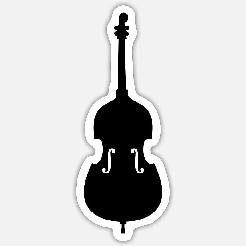 Contrabass Sticker size S (10 x 10 cm)