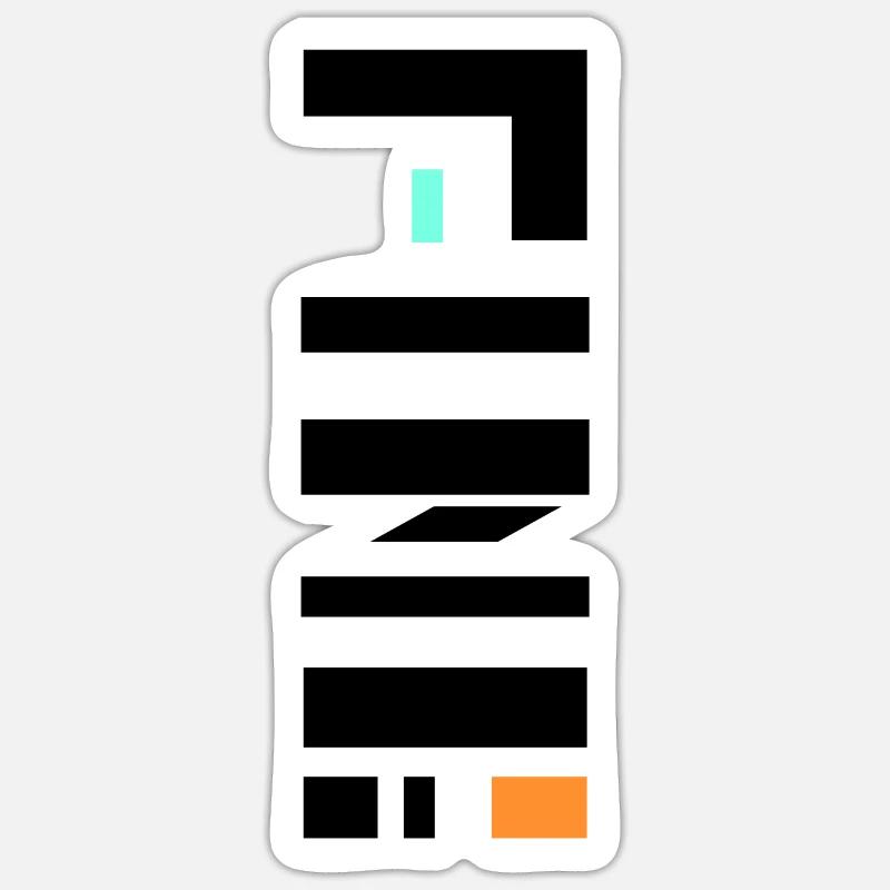 Sticker Größe S (10 x 10 cm) - 