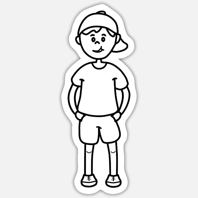 Sticker taille S (10 x 10 cm) - 