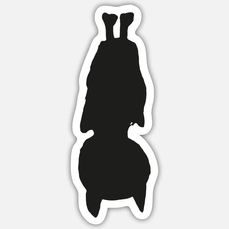 Fledermaus Sticker Größe S (10 x 10 cm)