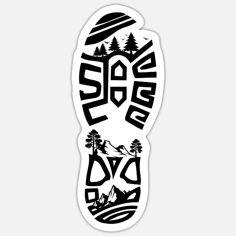 Sticker Größe S (10 x 10 cm) -