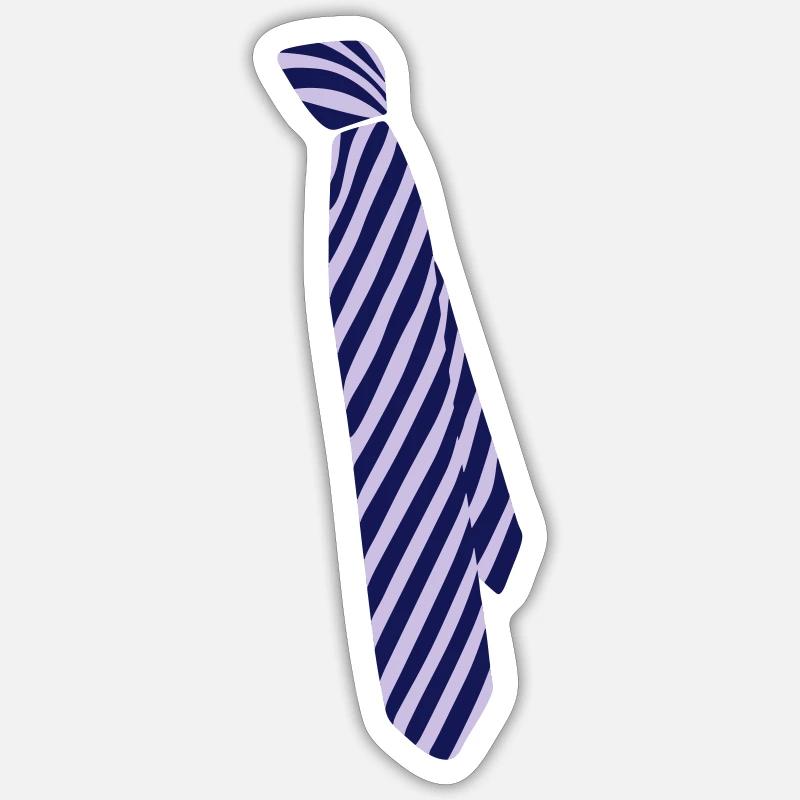 Krawatte Sticker Größe S (10 x 10 cm)