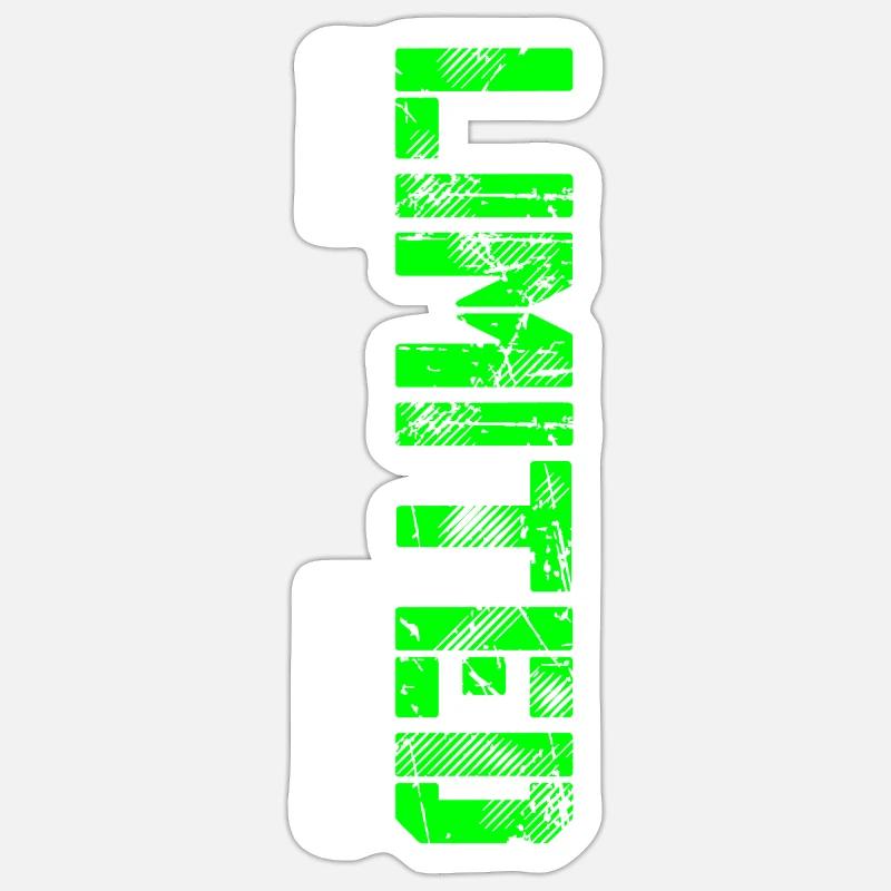Limited Edition - Sticker size S (10 x 10 cm) - white matte